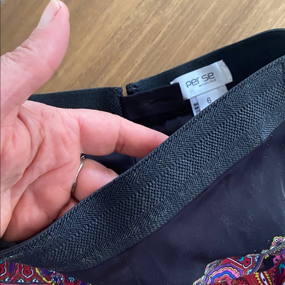 Per se  paisley skirt  clrb - Picture 3 of 7